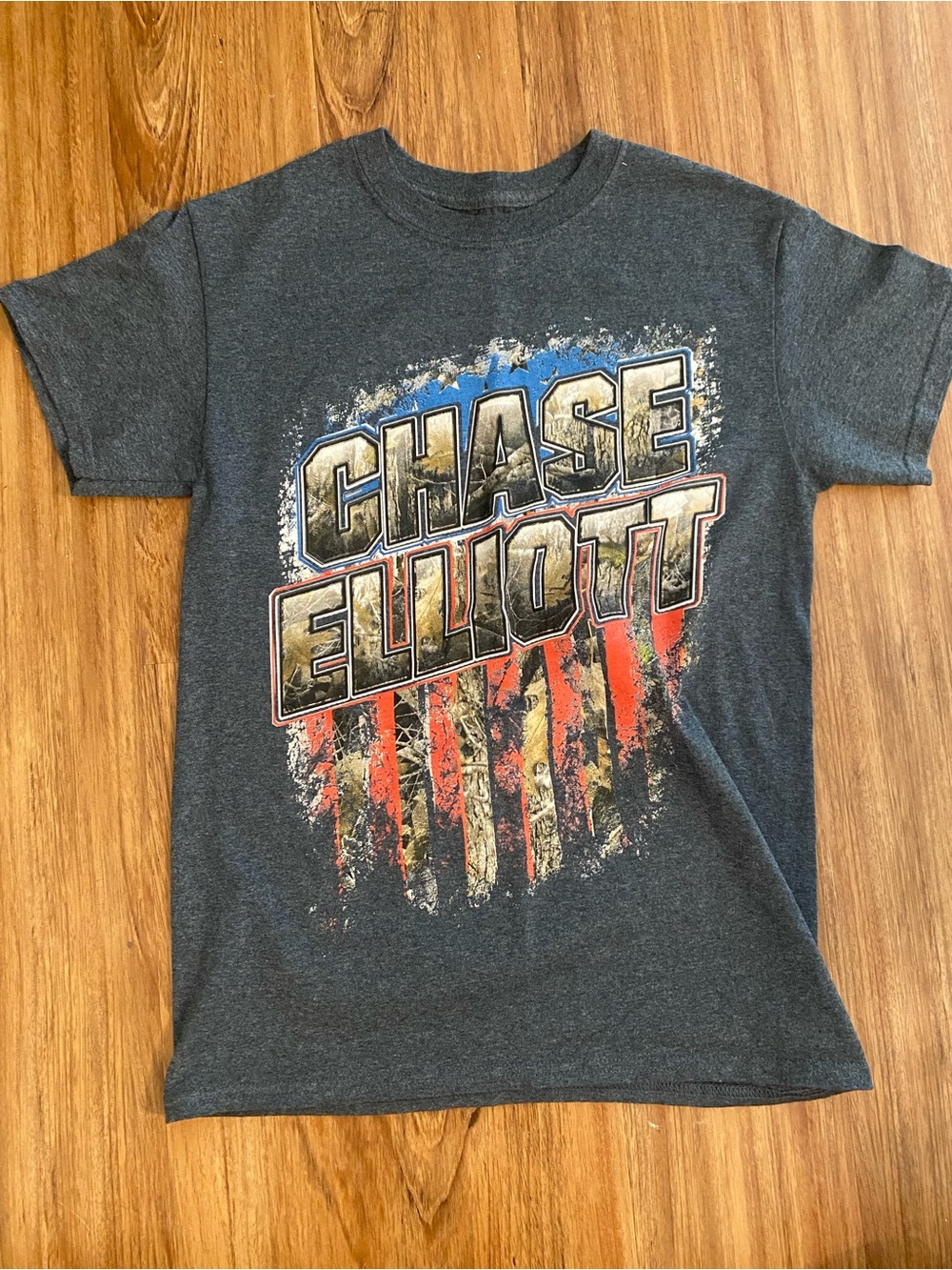 Chase Elliott Men's Short Sleeve Graphic Tee - Charcoal
